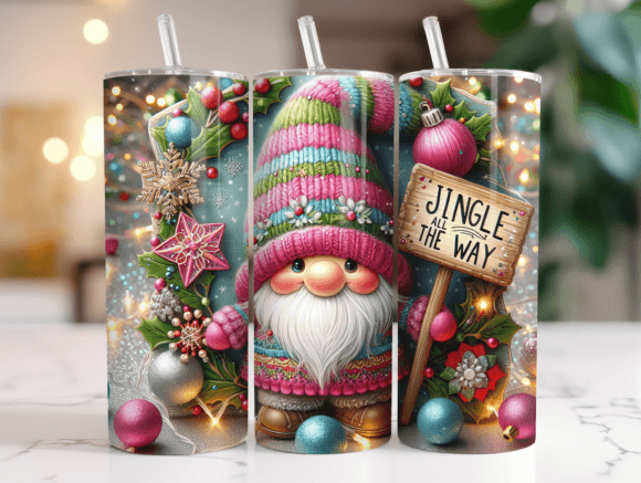 20 Oz Christmas Gnome Wrap Design Review