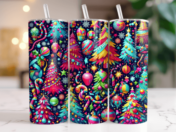 20OZ Christmas Winter Scene Tumbler Wrap Review