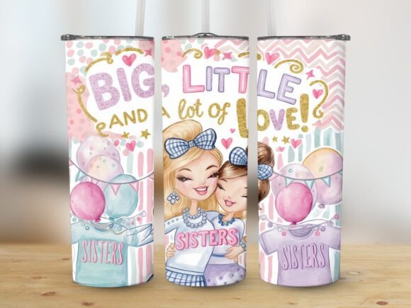 Big, Little Sorority Sisters Go Greek Embroidery Review