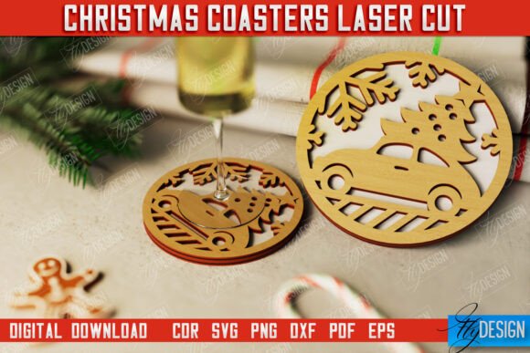 Christmas Coaster Cup Coaster Holidays Review