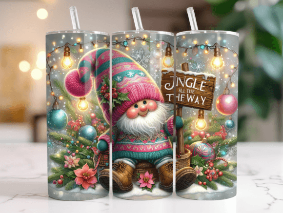 Christmas Gnome 20oz Wrap Sublimation Review