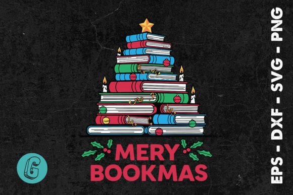 Christmas Merry Bookmas for SVG Review
