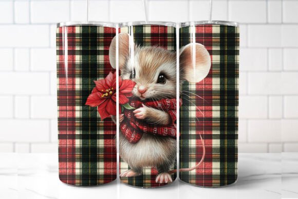 Christmas Mouse Tumbler Wrap Embroidery Review