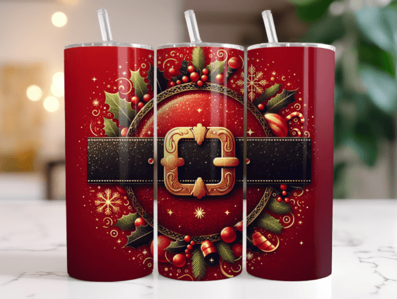 Christmas Santa Claus Belt Tumbler Wrap Review
