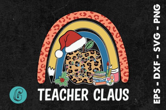 Christmas Teacher Claus Merry SVG Review
