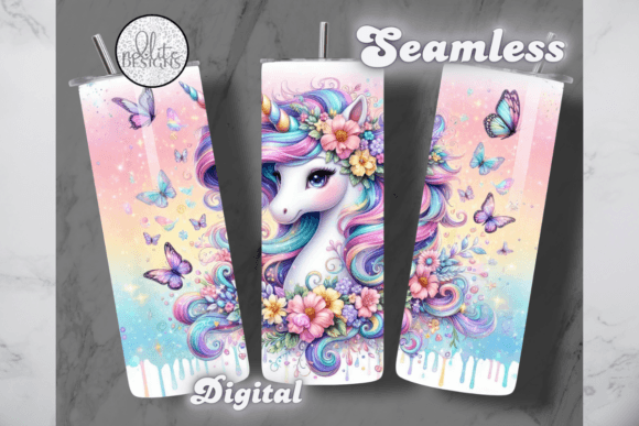 Cute Pastel Unicorn Tumbler Wrap Review