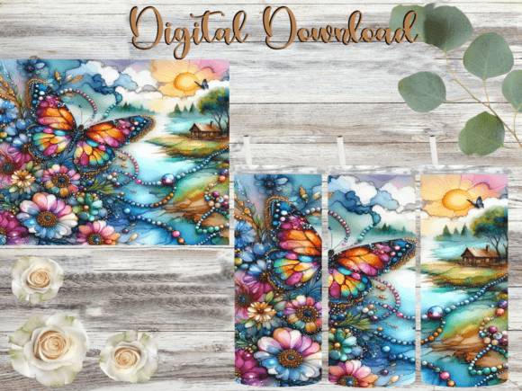 Gemstone Butterfly Tumbler Review
