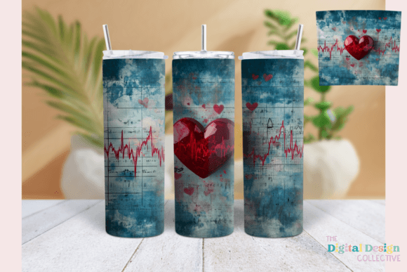 Heartbeat Cardiogram Tumbler Wrap 20oz Review