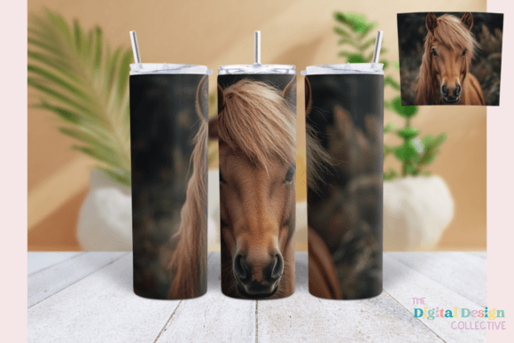 Horse Tumbler Wrap PNG Review