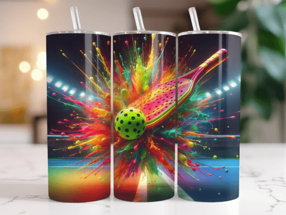 Pickleball Tumbler Wrap Design Review