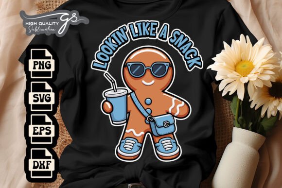 Xmas Lookin Snack Gingerbread SVG Review